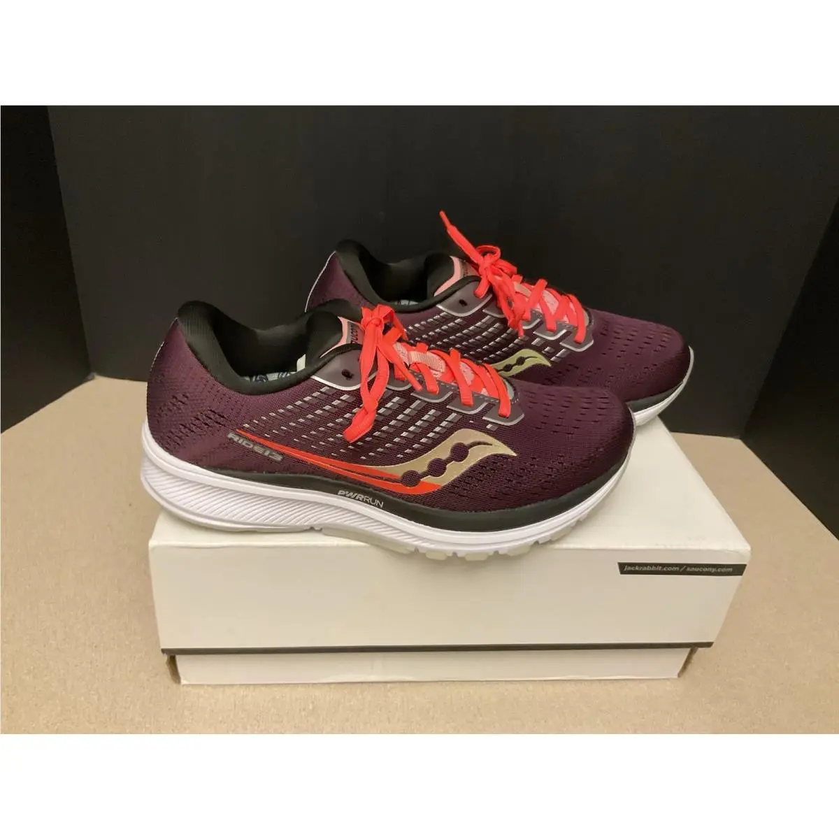 Womens Saucony Ride 13 Jackalope Jackrabbit Edition Running Shoes. Size 6