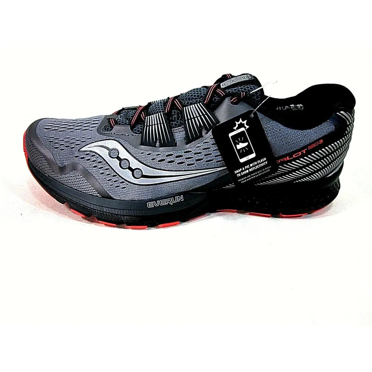 Saucony shoes - Saucony Zealot - Zealot - Grey/Black/Coral (UPC: 883799358084) 0