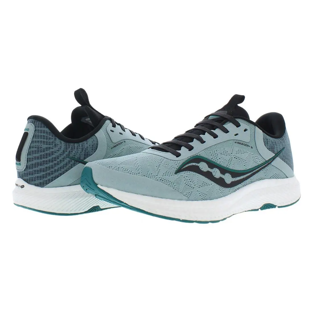 Saucony shoes - Teal/Black (UPC: 195018397973) 0