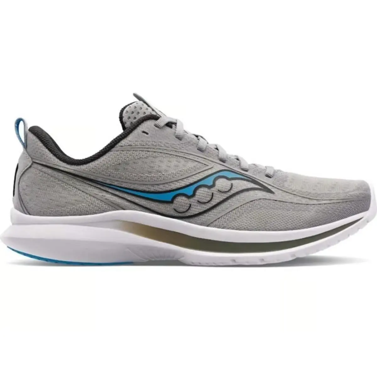 Saucony Kinvara 13 Mens Size 7 Running Shoes Sneakers Grey - Gray