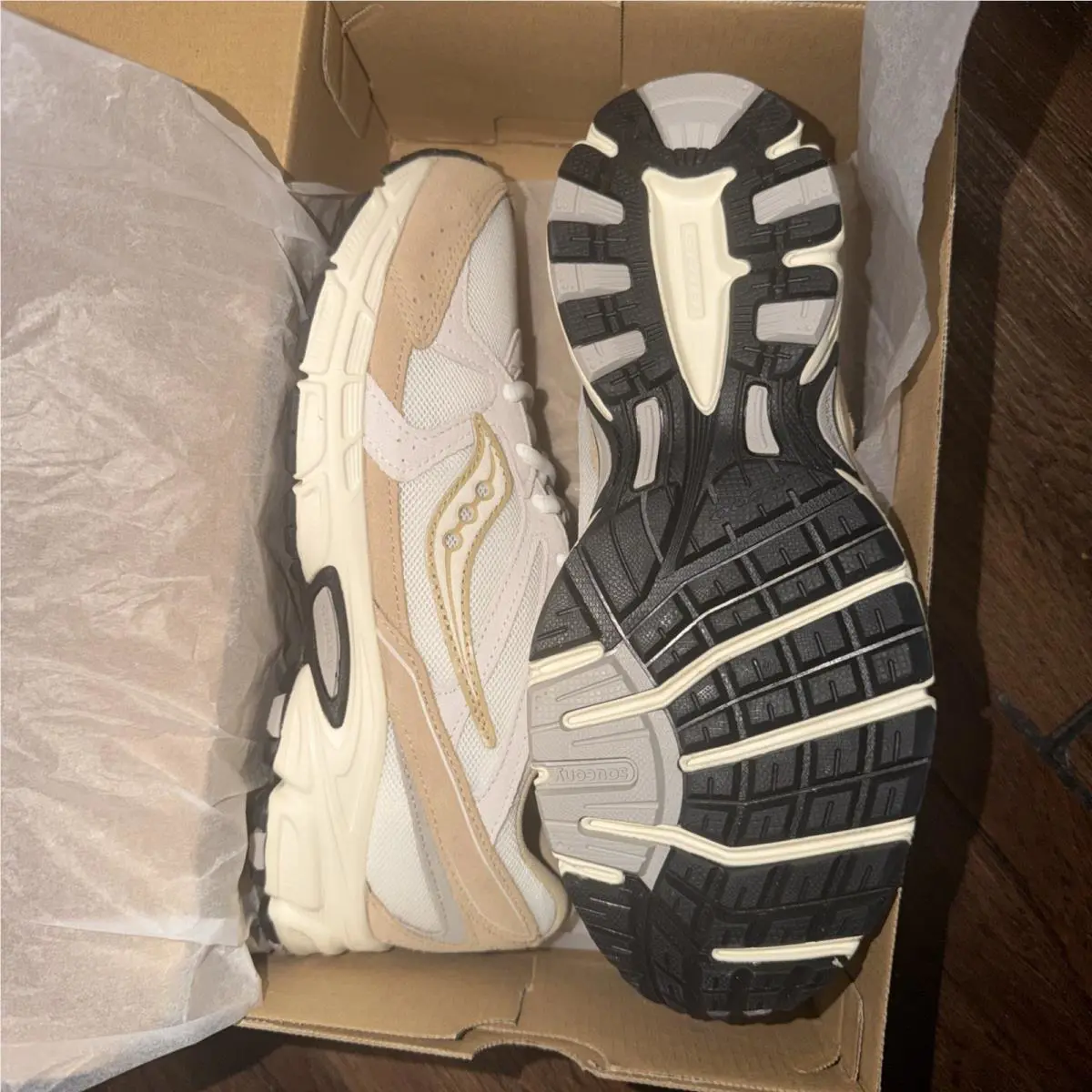 Saucony shoes - Saucony Ride Millennium - Ride Millennium - White/Gold/Black 1