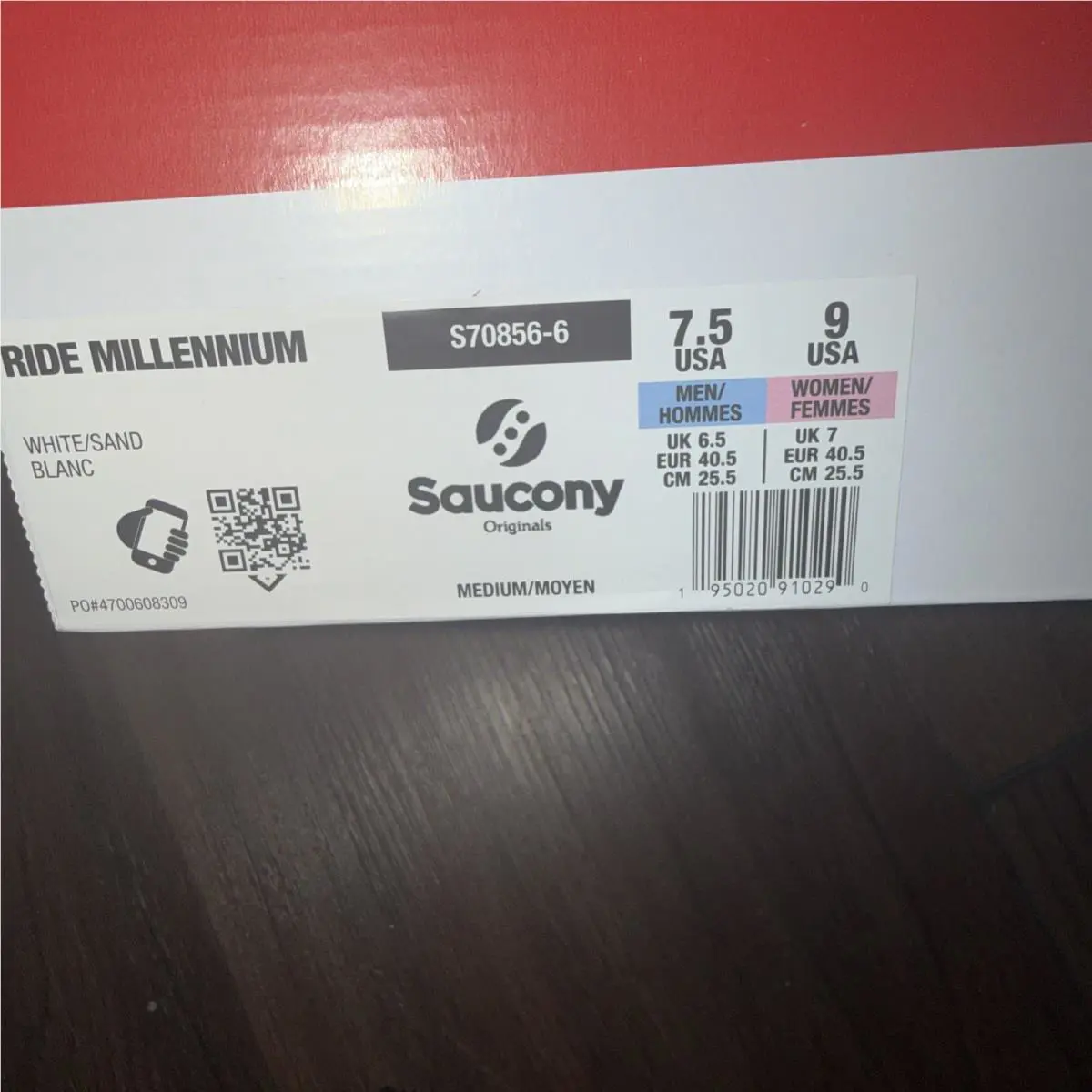 Saucony shoes - Saucony Ride Millennium - Ride Millennium - White/Gold/Black 2
