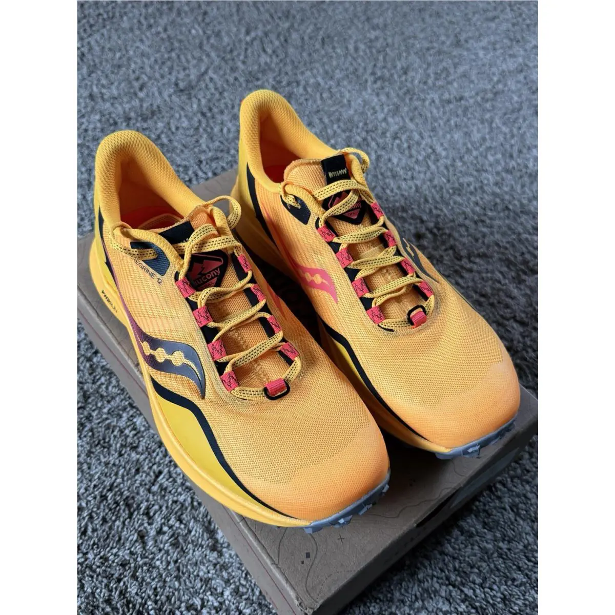 Saucony shoes - Saucony Peregrine 12 - Peregrine - S20737-16 - Yellow, Manufacturer: Vizigold/Vizired 0