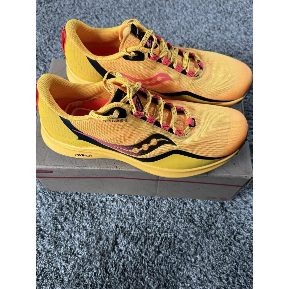 Saucony shoes - Saucony Peregrine 12 - Peregrine - S20737-16 - Yellow, Manufacturer: Vizigold/Vizired 1