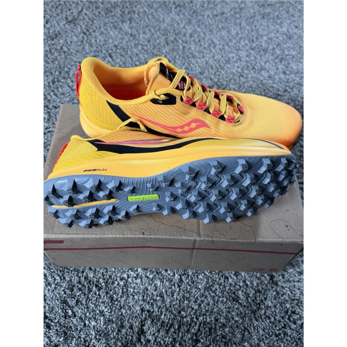 Saucony shoes - Saucony Peregrine 12 - Peregrine - S20737-16 - Yellow, Manufacturer: Vizigold/Vizired 2