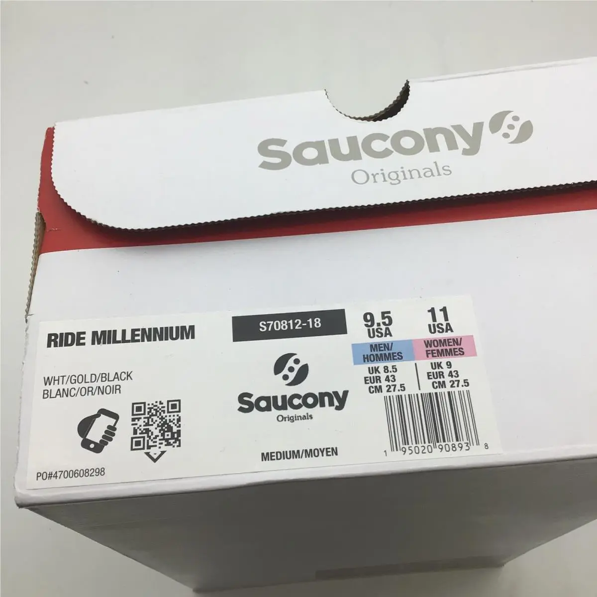 Saucony shoes - Ride Millennium - Ride Millennium - White 4