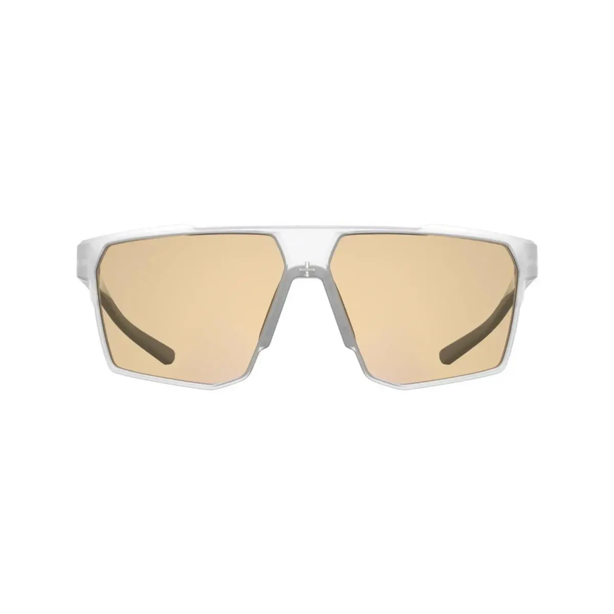 IQ7269X Sunglasses 925 Matte Clear / Ll Orange 62mm Men by Nike