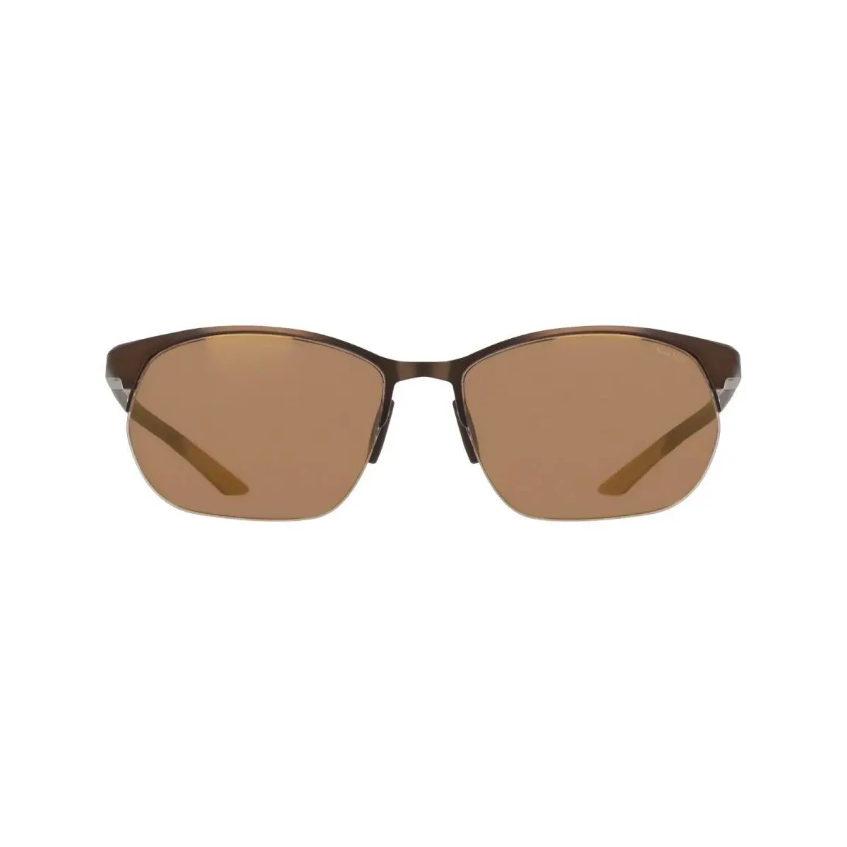 Nike IH0911X Sunglasses 201 Brushed Walnut / Amber Mirror 62mm Men