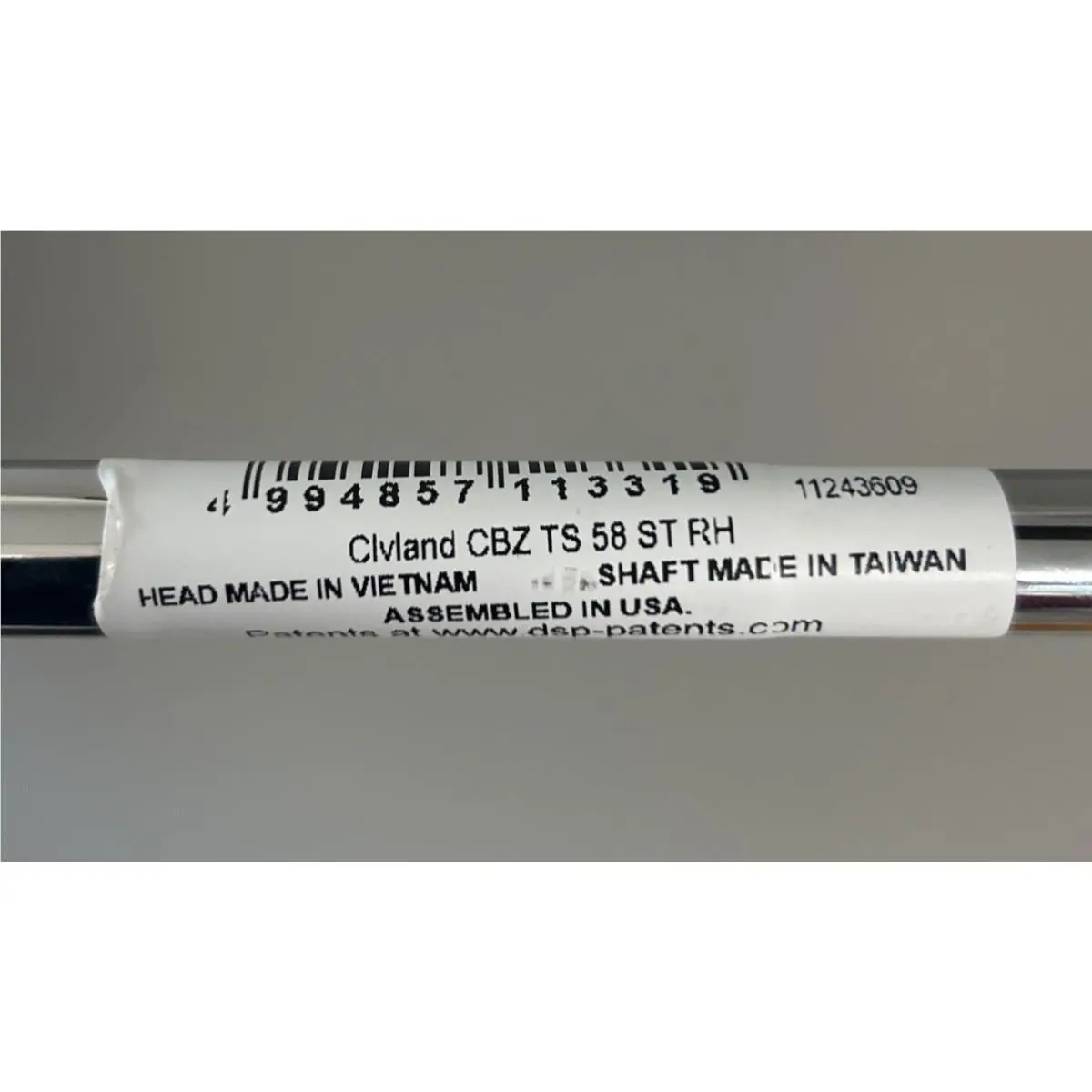 Cleveland Golf  - CBZ - CBZ - Silver (UPC: 4994857113319) 4