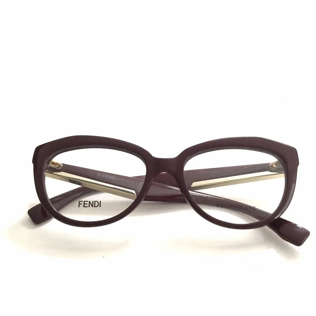 Fendi Eyeglasses FF 0020 Burgundy Coi Size 50mm Optical Frame