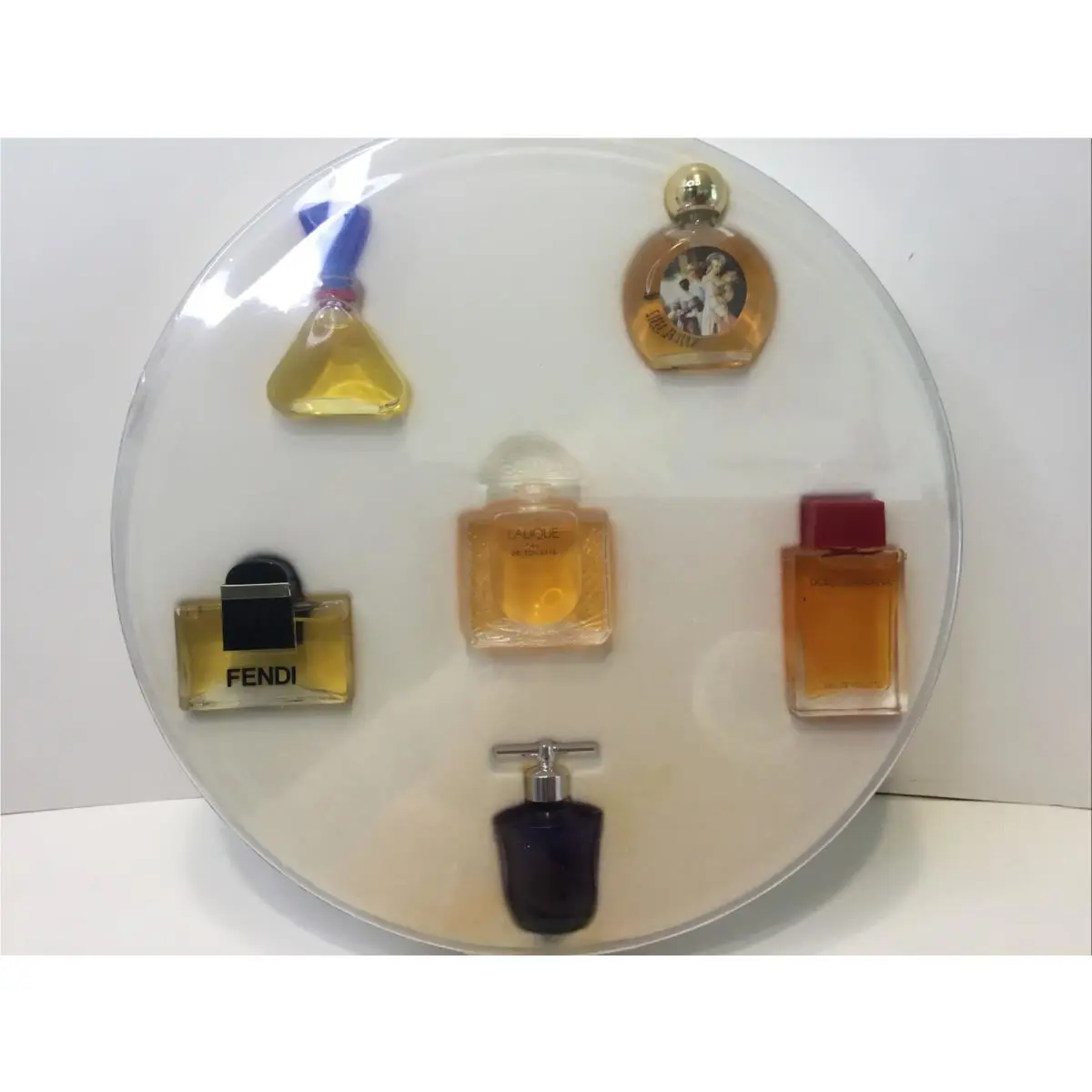 Set Of 6 Mini Parfum Fendi Luque Dolce Gabbana