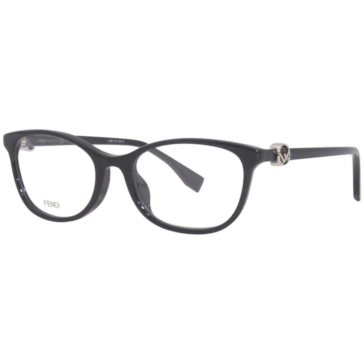 Fendi FF0337/F Pjp Eyeglasses Frame Women`s Blue Full Rim Oval Shape 53mm