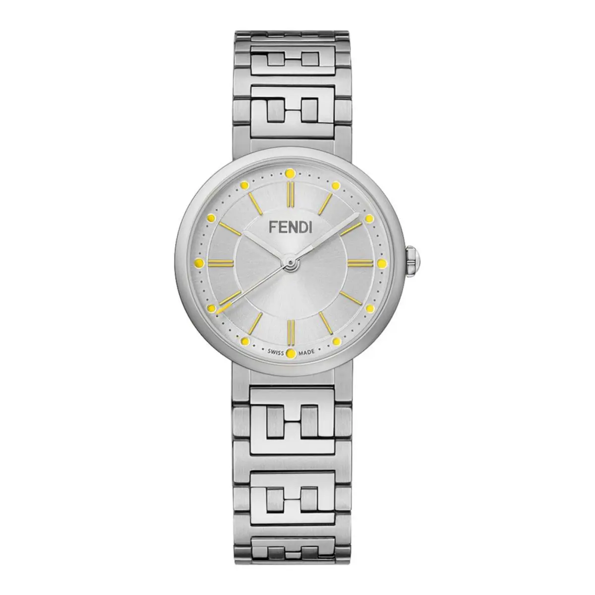 Fendi Nib Forever Forever Fendi Bracelet Watch in Silver