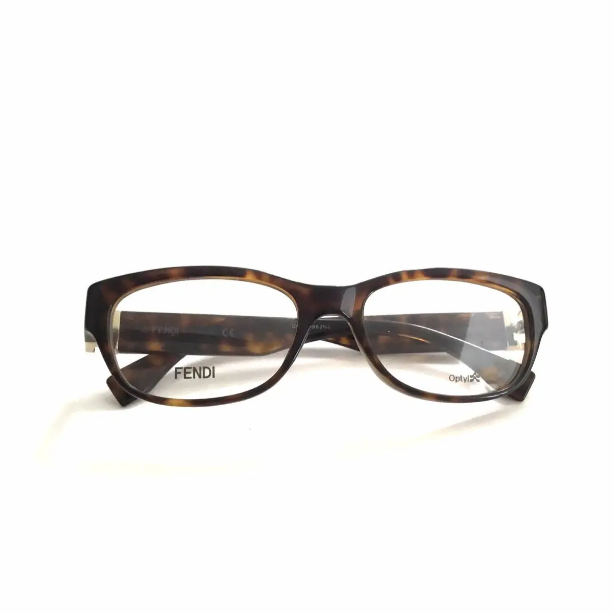 Fendi Eyeglasses FF 0048 Tortoise Edj Size 50mm Optical Frame