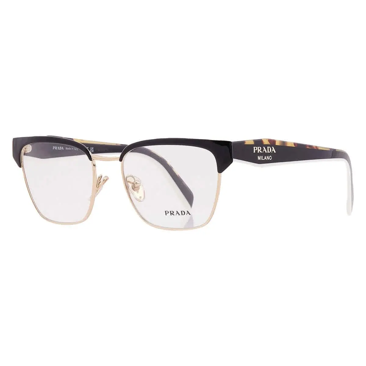 Prada Demo Rectangular Ladies Eyeglasses PR 65YV AAV1O1 53 PR 65YV AAV1O1 53