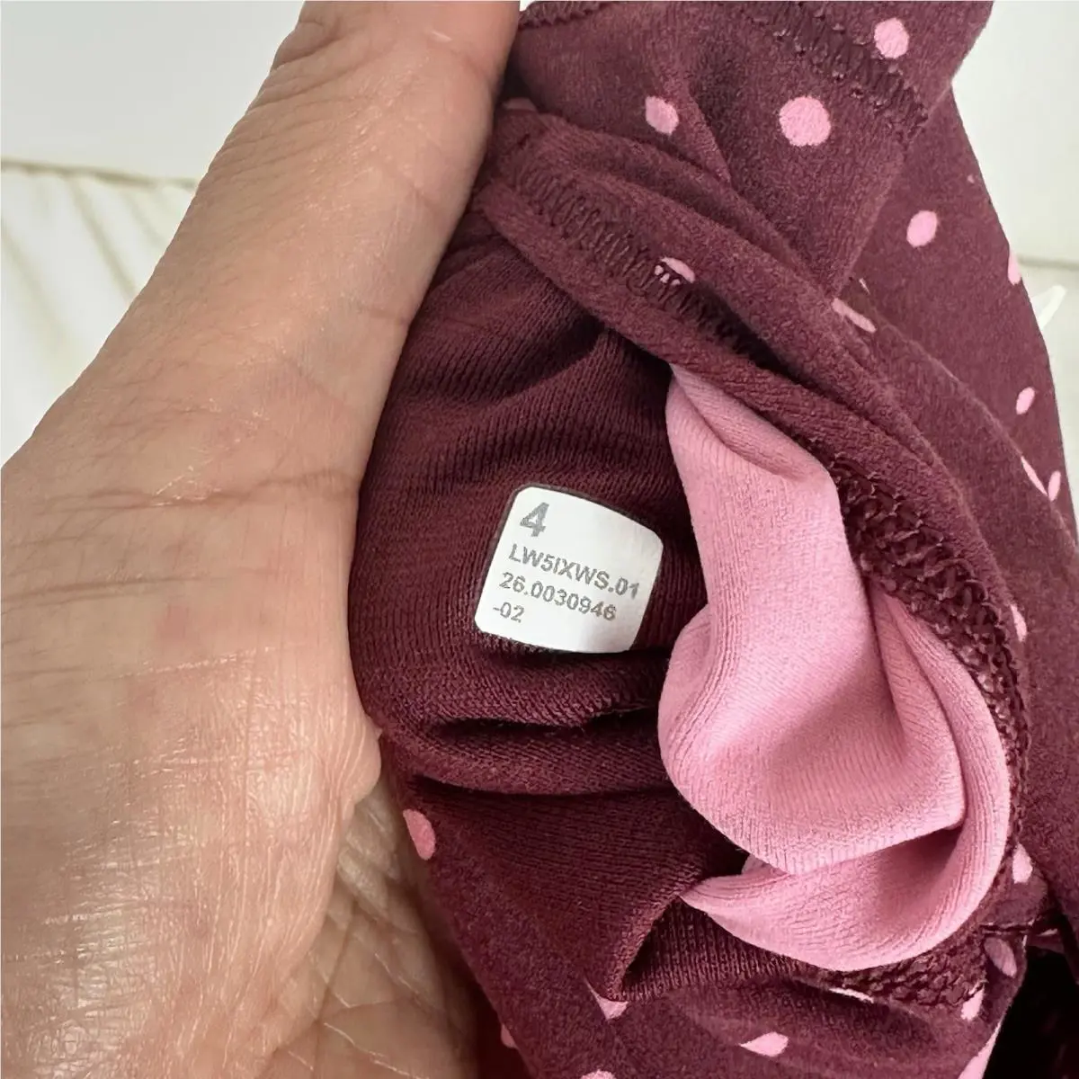 Lululemon clothing - Burgundy 10