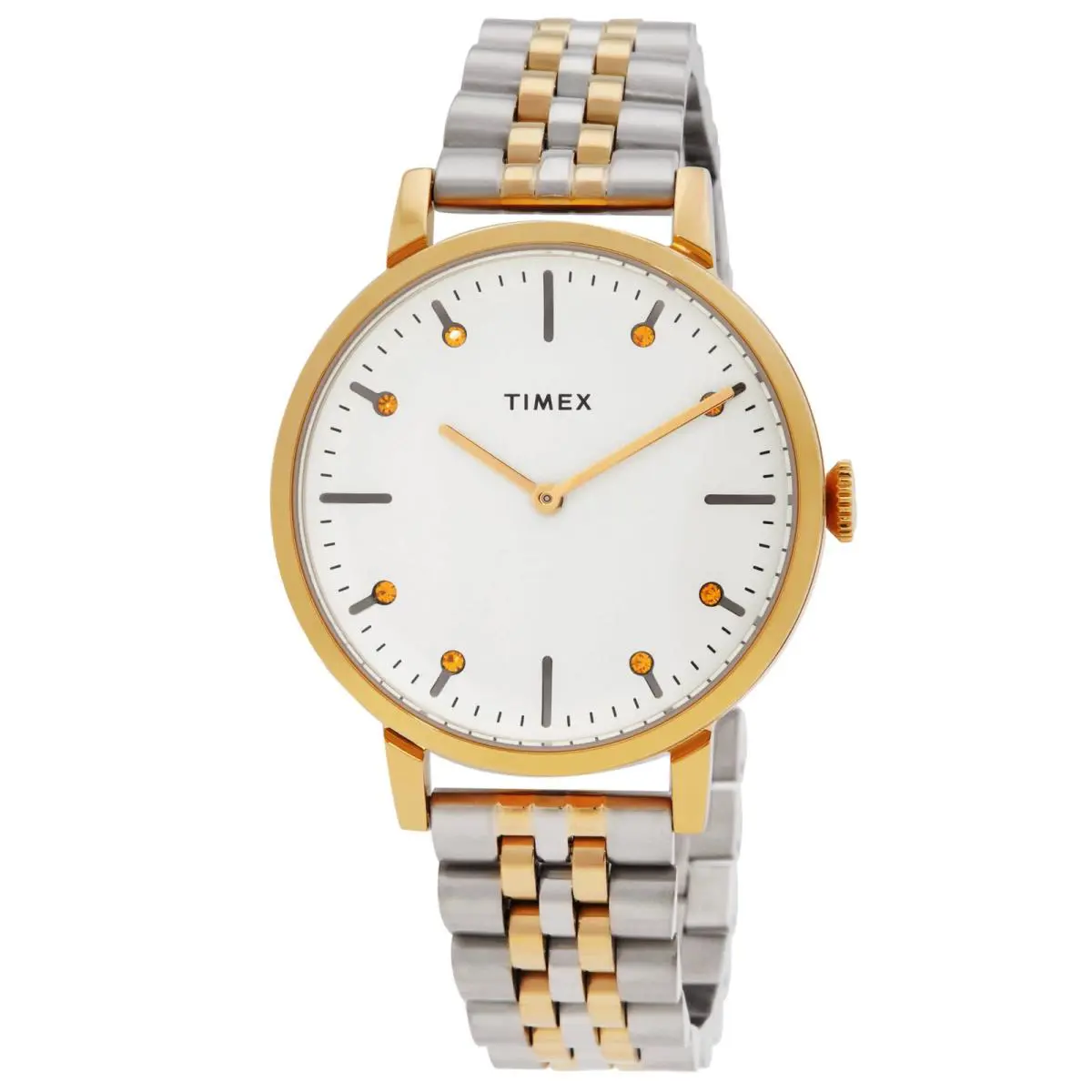 Timex Midtown Quartz White Dial Ladies Watch TWH6Z3410