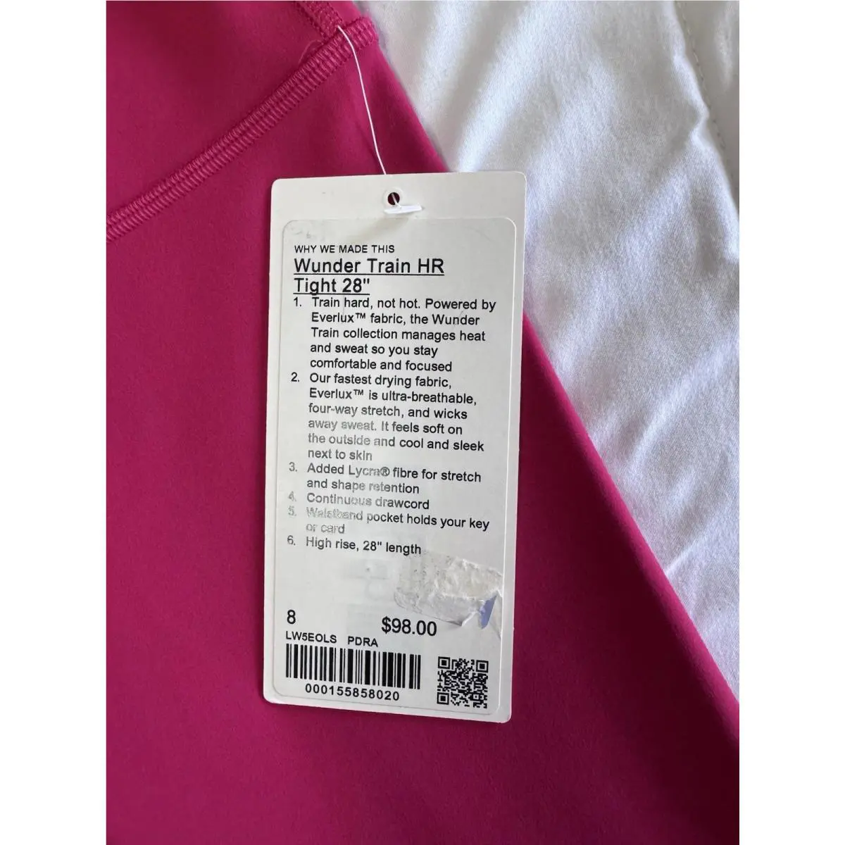 Lululemon clothing - Pink 2