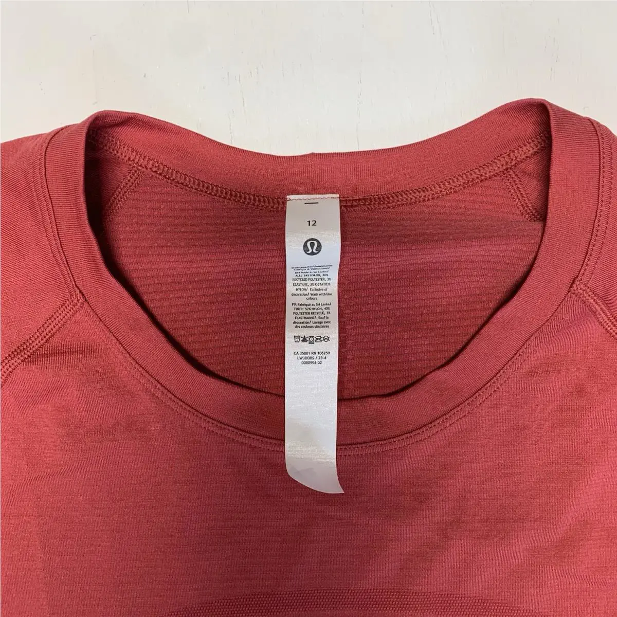 Lululemon clothing - Red 0
