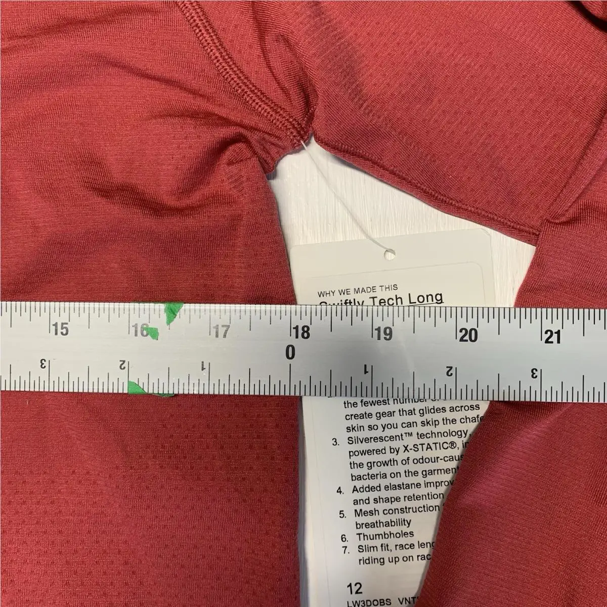 Lululemon clothing - Red 2