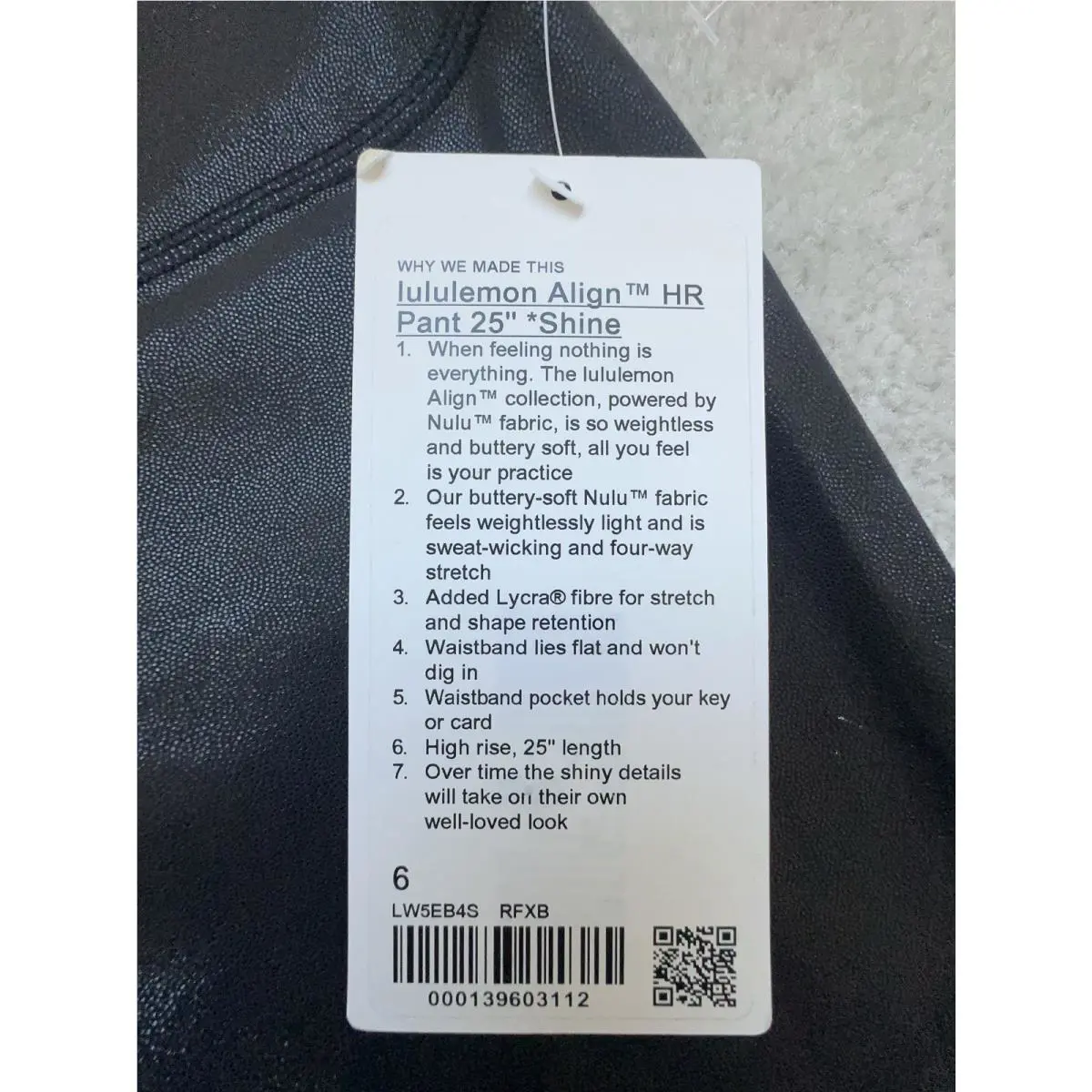 Lululemon clothing - Black 5