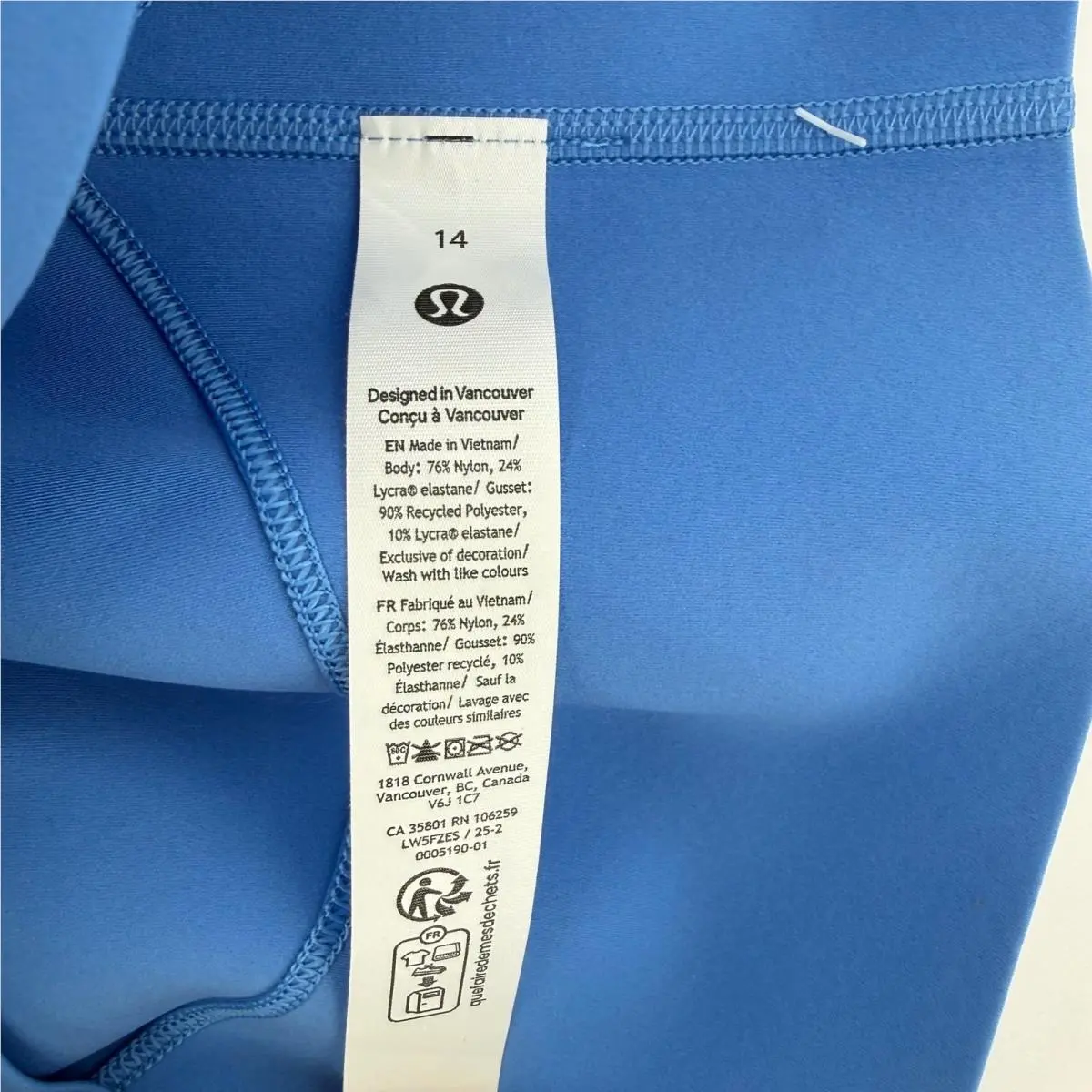 Lululemon clothing - Blue 5