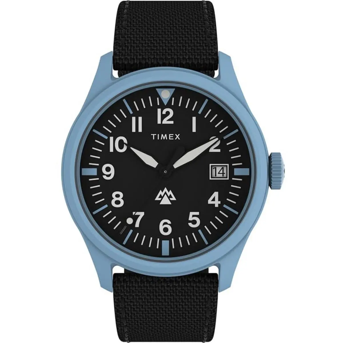 Timex Men`s Watch Expedition North Traprock Black Dial Fabric Strap TW2W34300JR - Dial: Black, Band: Black