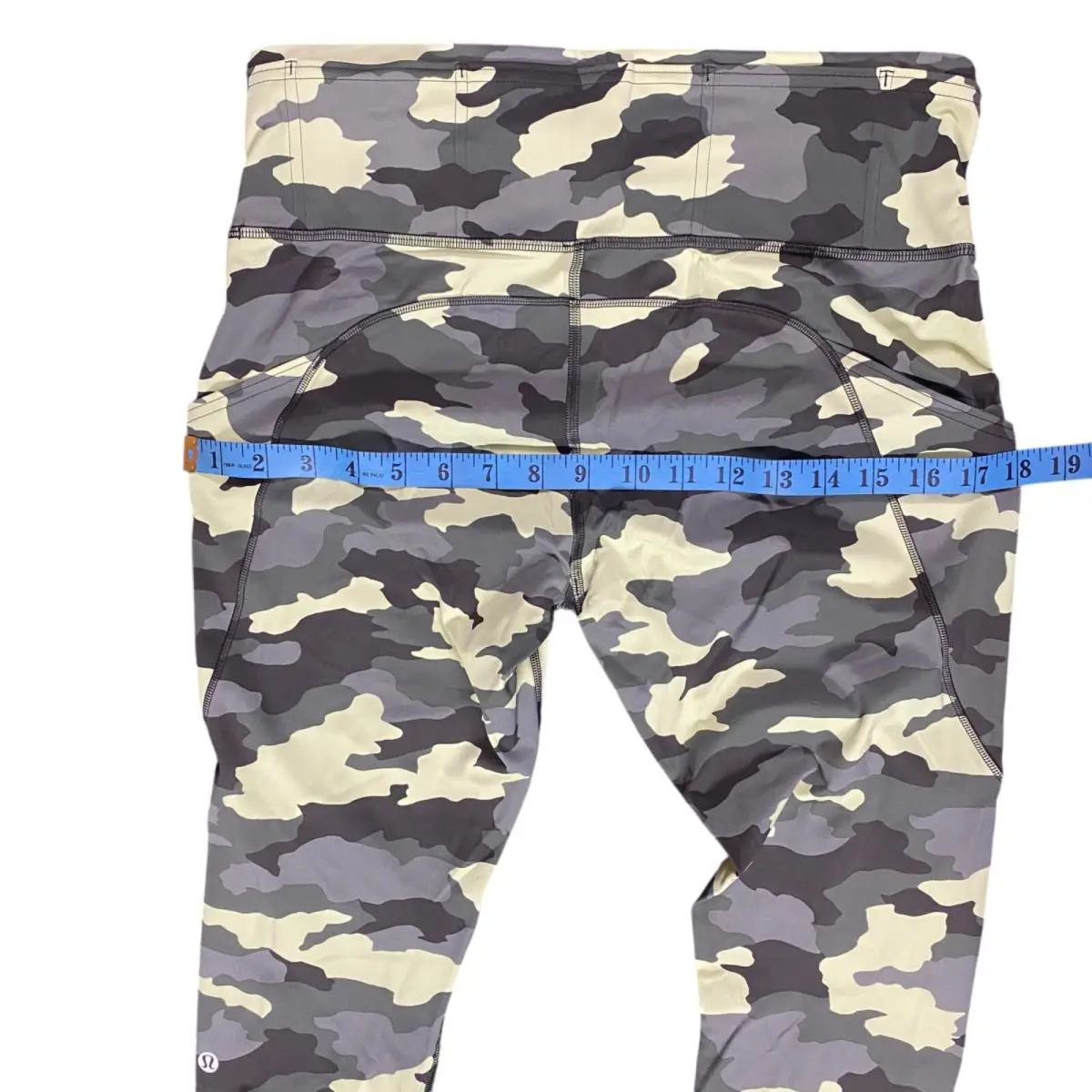 Lululemon clothing - Lululemon Fast and Free High Rise Crop Tight - LW6BCYS/LW5BXRS - Camo Gren Multi 10