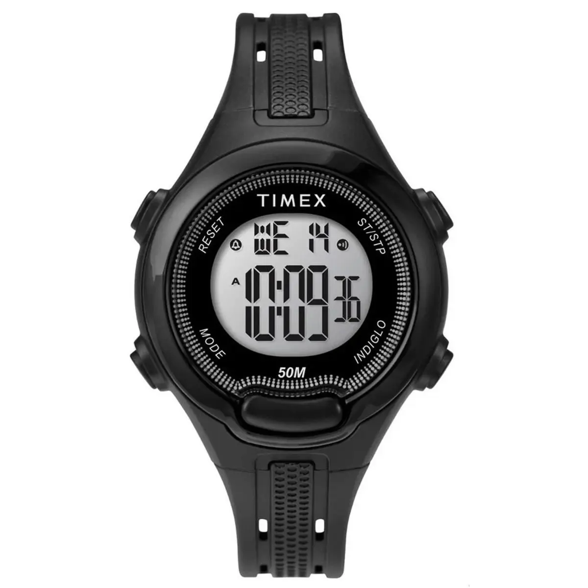 Timex TW5M42200 Digital Chronograph Sport Watch Black Resin Strap