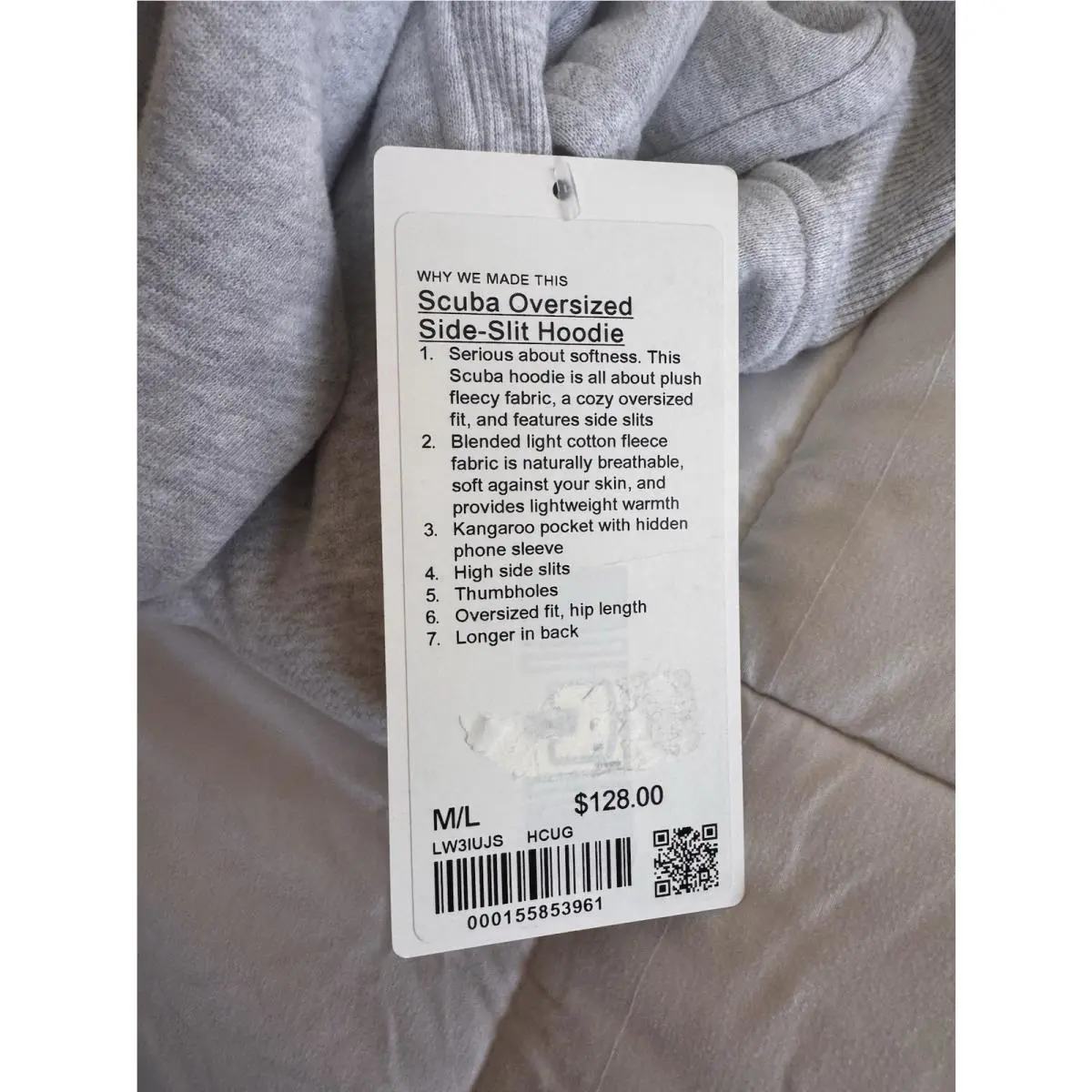 Lululemon clothing - Gray 8