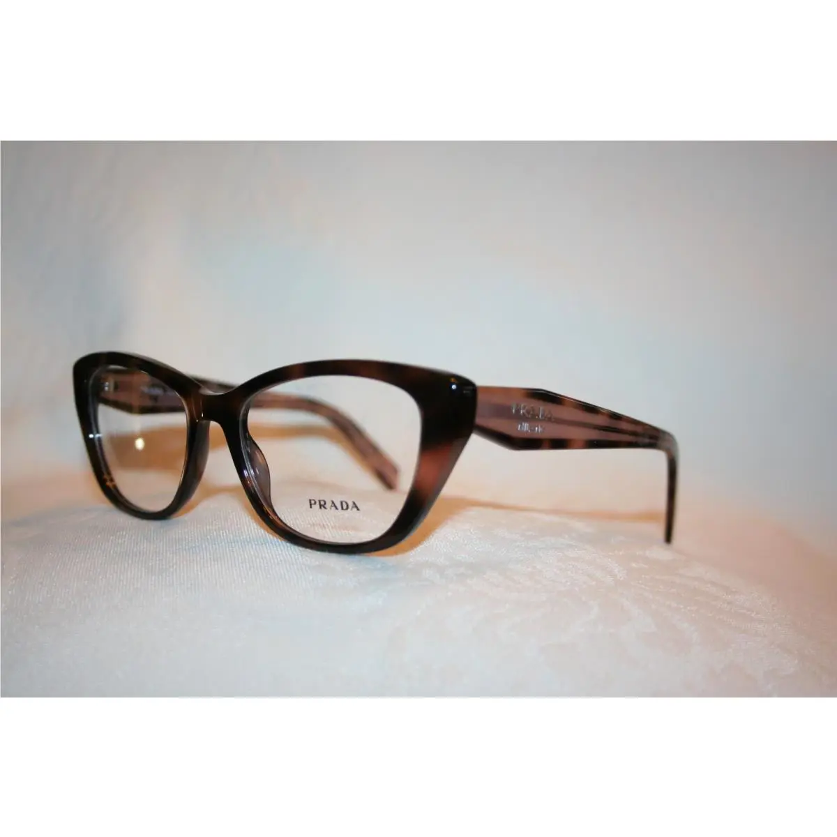 Prada Eyeglasses PR 19WV Mauve Tortoise 23A-101 53-17-140