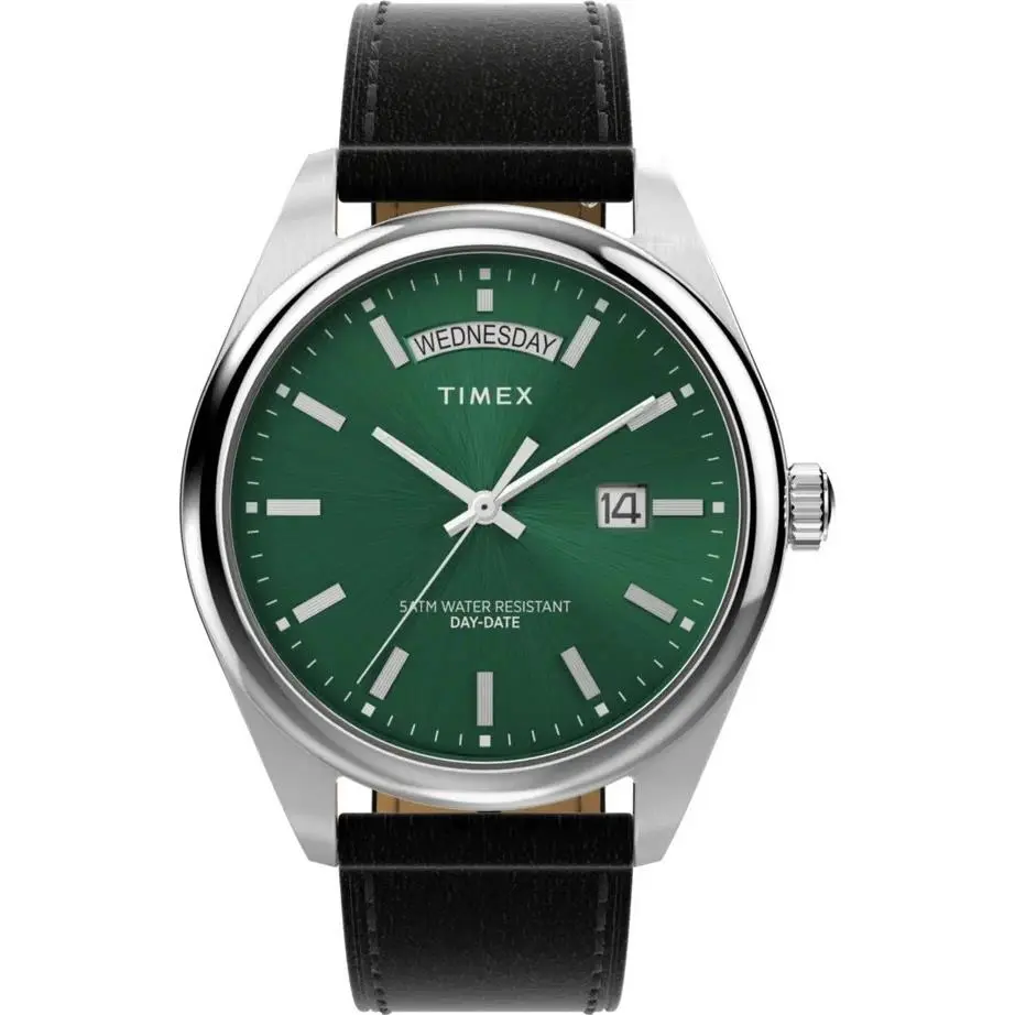 Timex Legacy Quartz Green Dial Men`s Watch TW2W57300