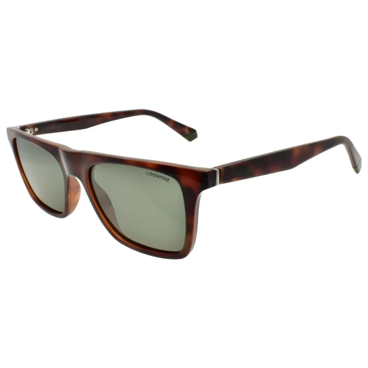 Polaroid Pld 6110/S Xgwuc Men`s Sunglasses 53-18-140 Havana / Green Polarized