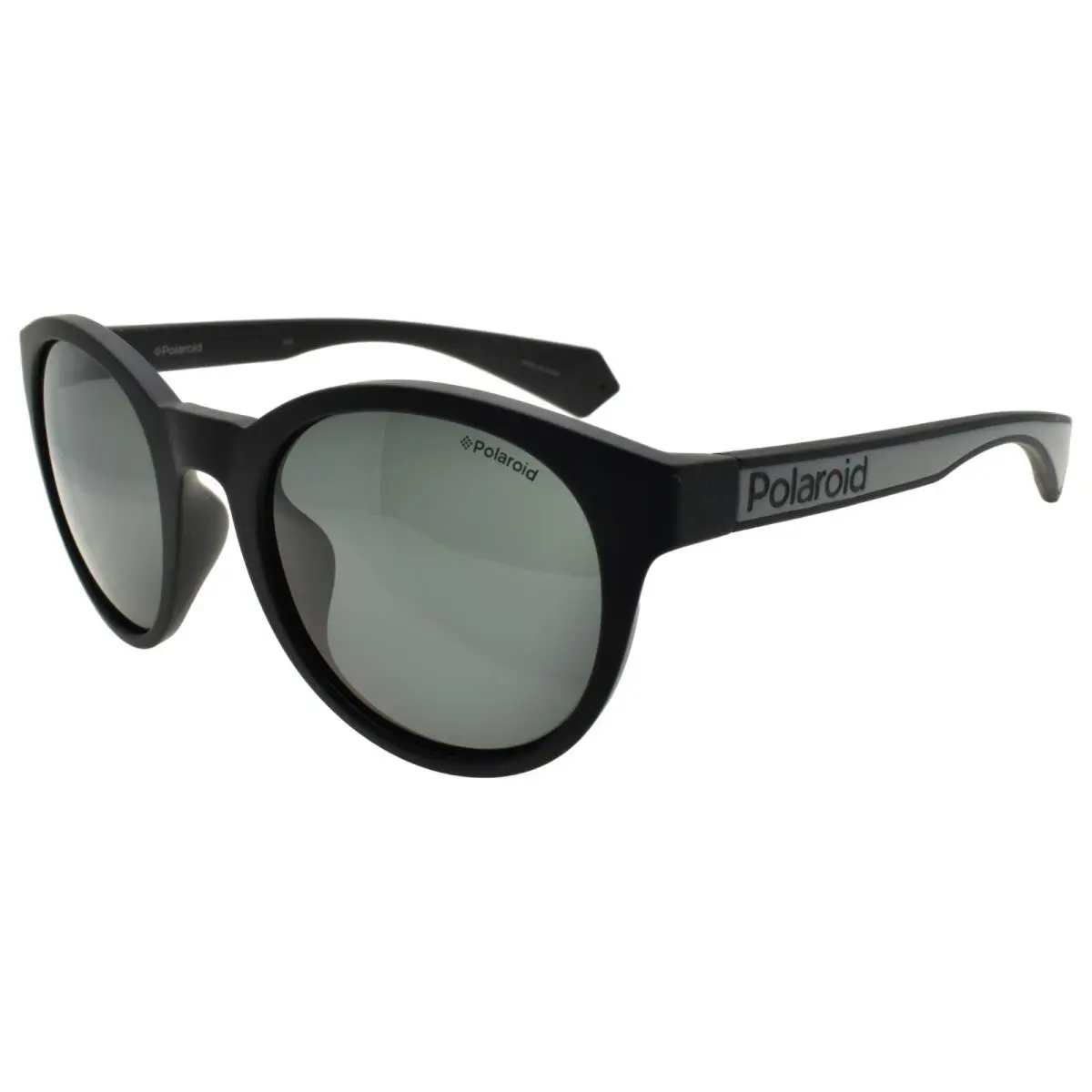 Polaroid Pld 6063/G/S 003M9 Sunglasses Round 52-22-140 Black / Gray Polarized