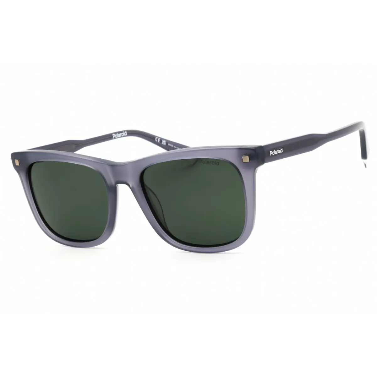 Polaroid Core Pld 4167/S/X-0KB7 UC Sunglasses 53mm - Frame: Frosted Grey, Lens: Polar Green