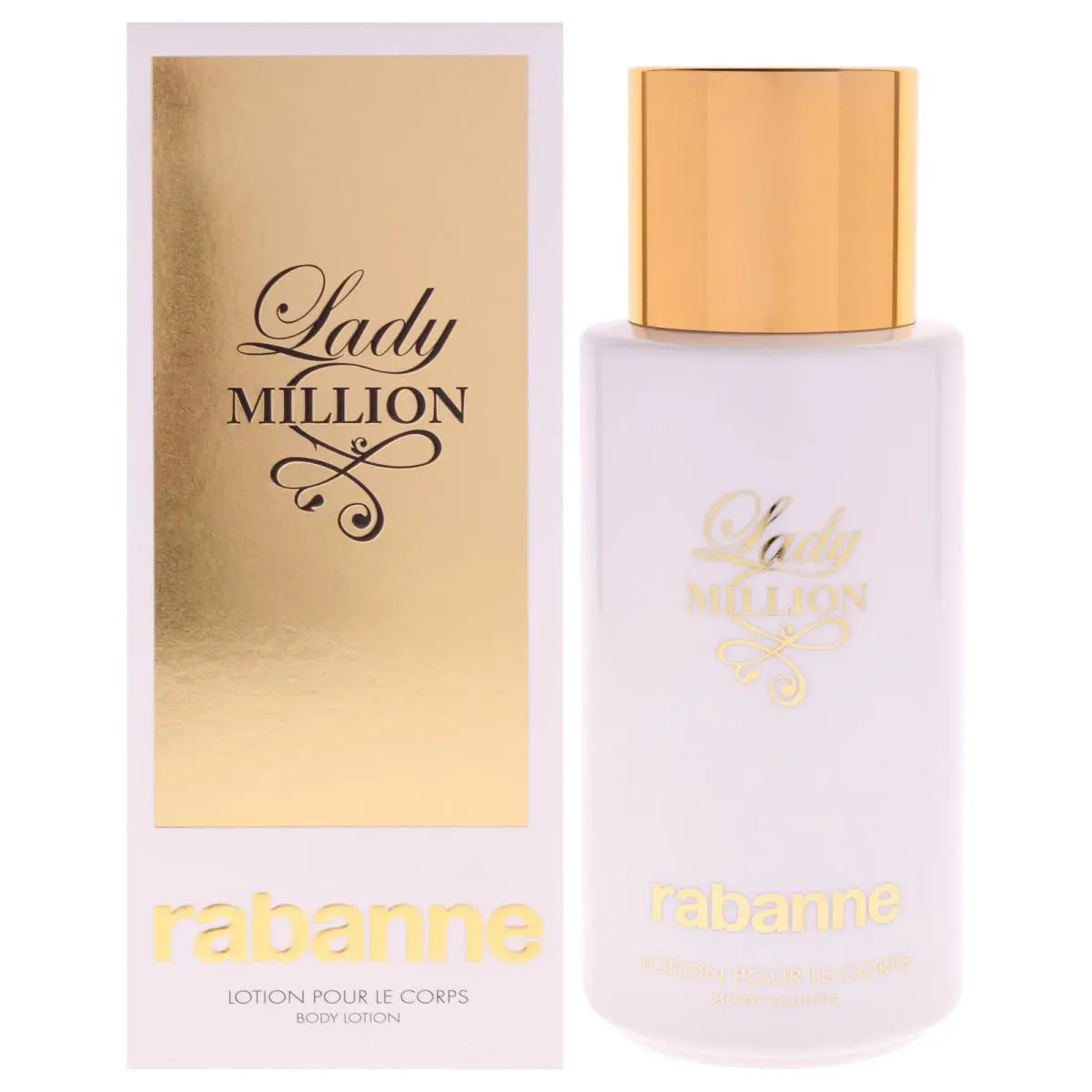 Lady Million by Paco Rabanne Body Lotion 6.8 oz For Women