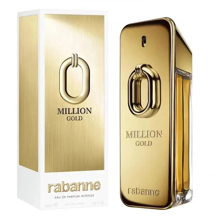 Paco Rabanne Million Gold Eau de Parfum Intense 6.8oz/200ml Box