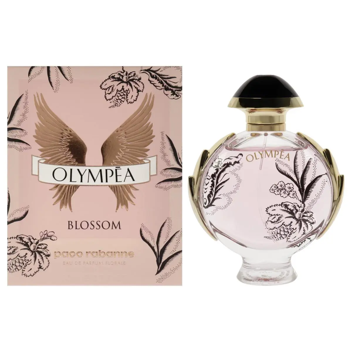 Olympea Blossom by Paco Rabanne Eau De Parfum Florale Spray 2.7 oz For Women