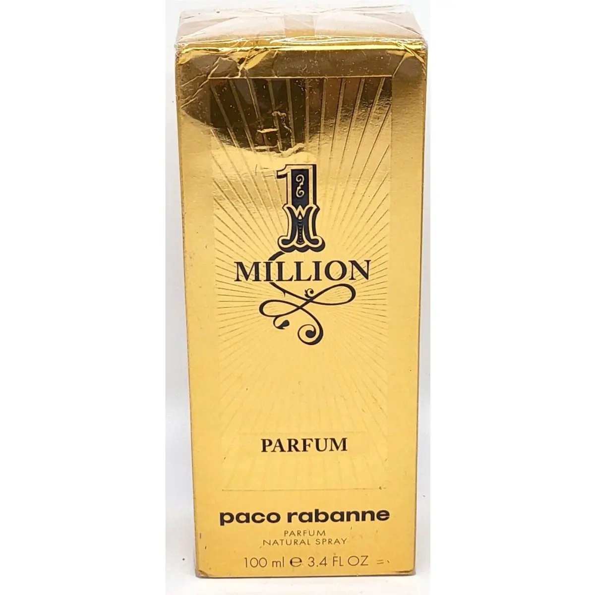 Paco Rabanne 1 Million Parfum Spray For Men 3.4 fl oz