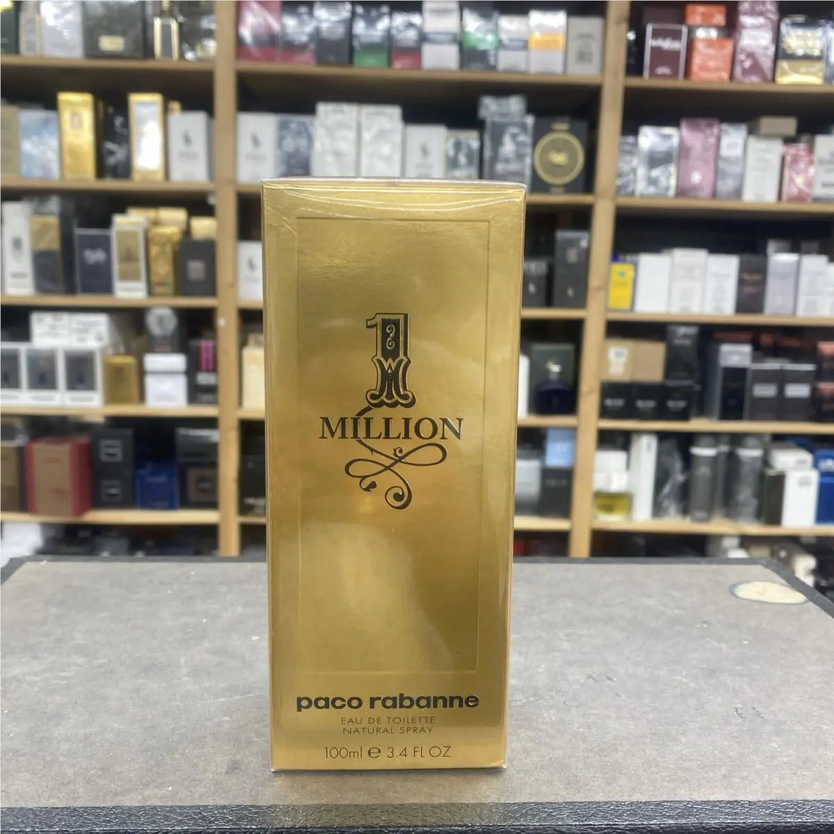 1 Million by Paco Rabanne Eau De Toilette Spray 3.4 oz For Men