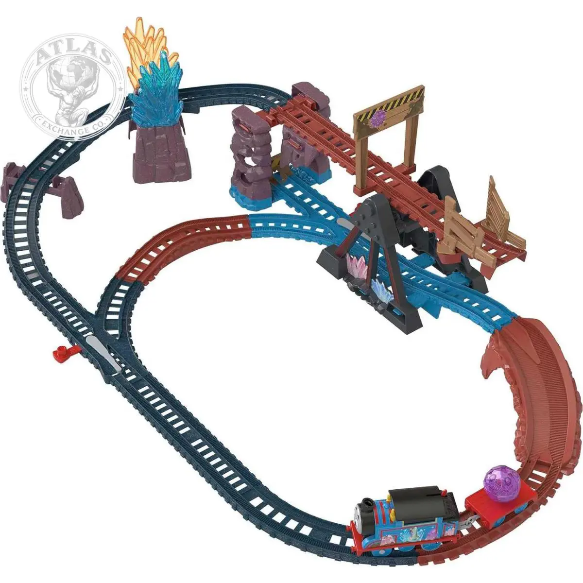 Thomas Friends Motorized Toy Train Set Crystal Caves Adventure with Thomas Ti