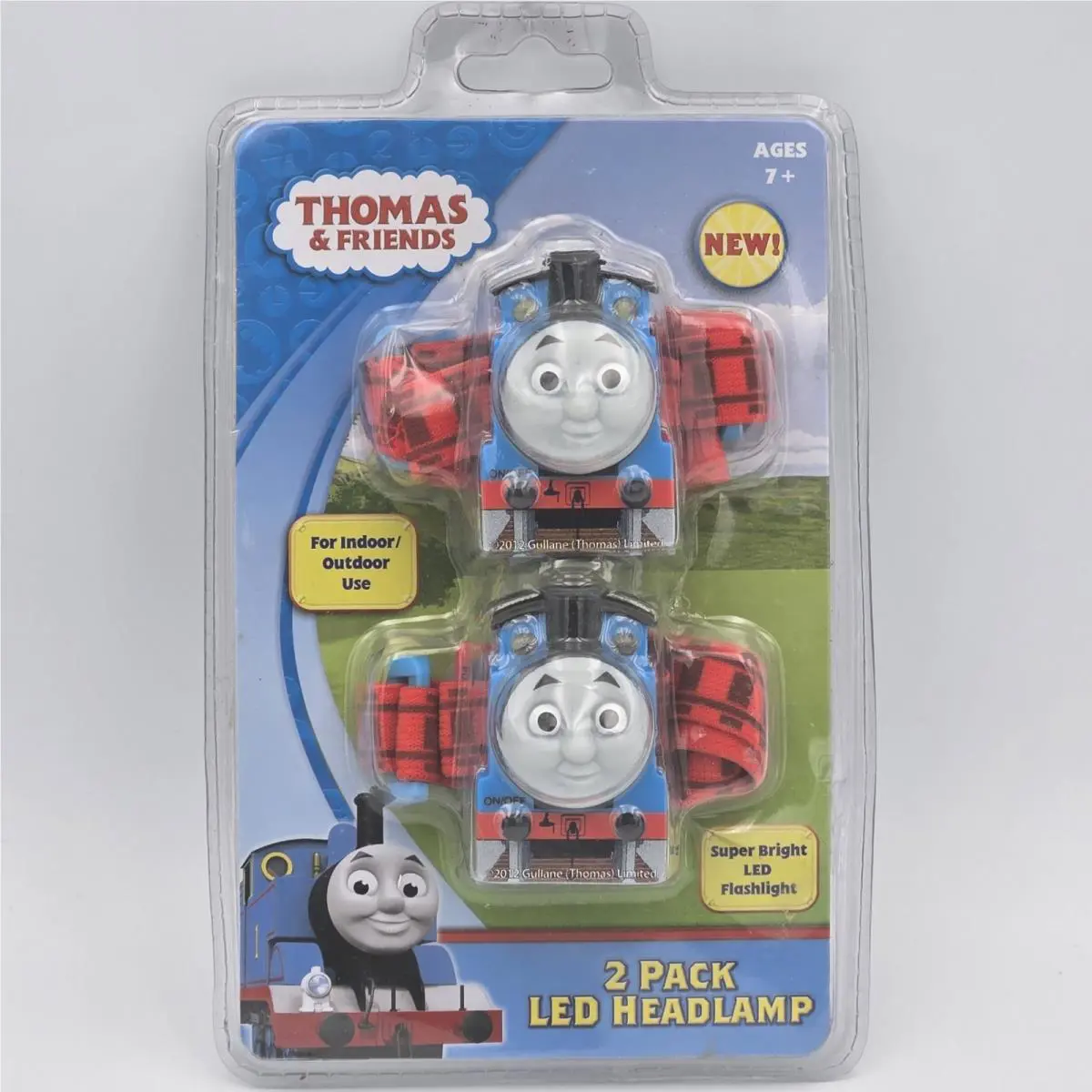 Thomas and Friends 2 Pack Led Headlamp Flashlight Rare Htf 2012