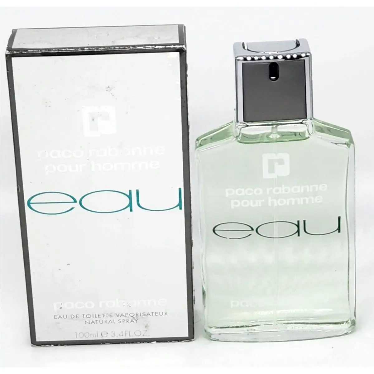 Eau de Paco Rabanne Pour Homme Eau de Toilette Spray 3.4 fl oz