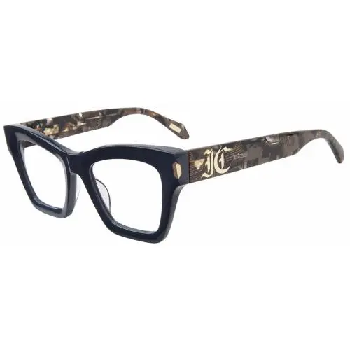 Just Cavalli Vjc 119 V Shiny Blue/grey 0v66 Size 51 Sunglasses