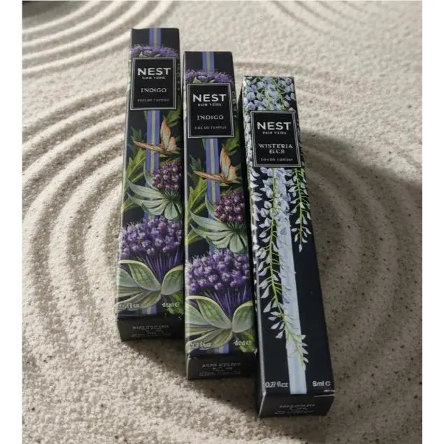 3 Pack Nest York Indigo Wisteria Blue Eau de Parfum Spray 3 0.27 fl oz
