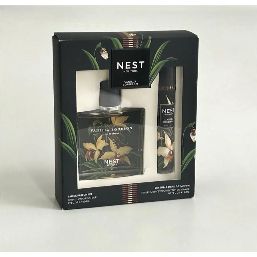 Nest York Vanilla Bourbon Eau de Parfum Luxury Fragrance Set