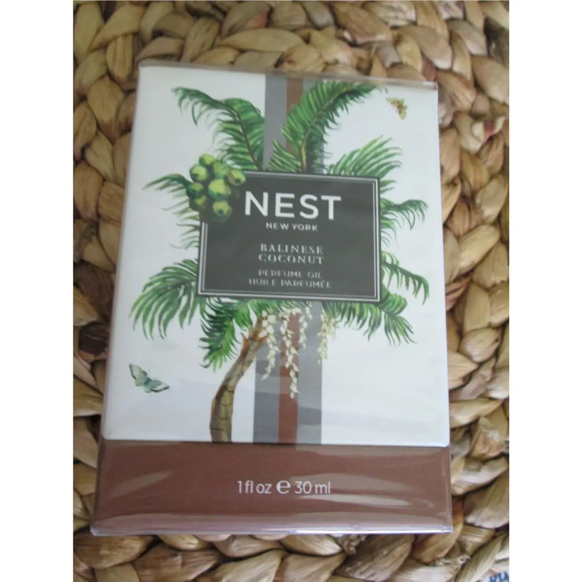 Nest York Balinese Coconut Perfume Oil 30mL / 1 fl Oz/nib/sealed
