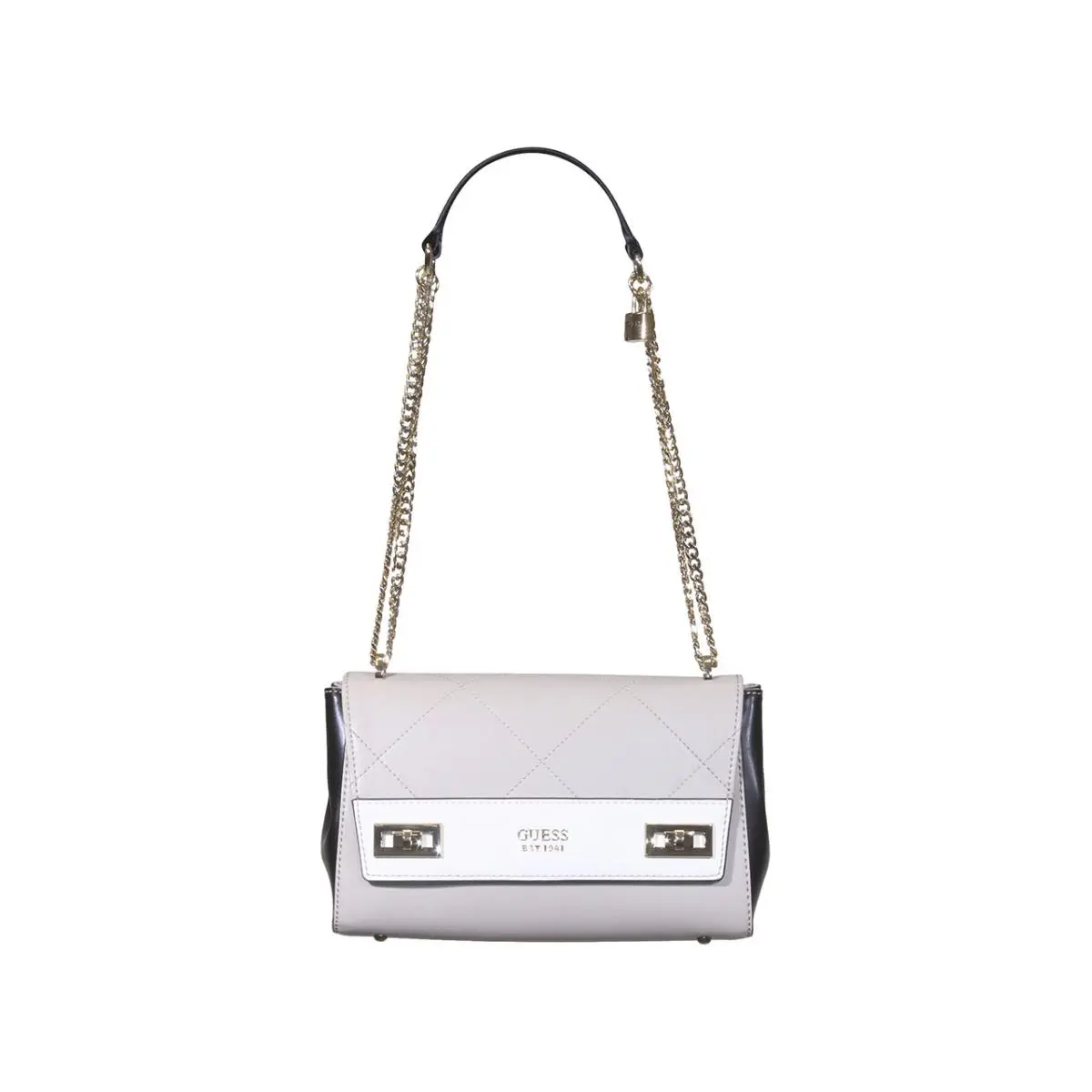 Women`s Katey Shoulder Handbag Beige by Guess