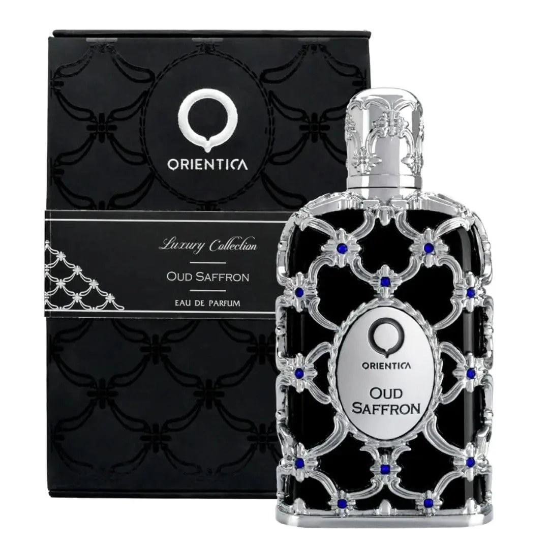 Oud Saffron by Al Haramain Eau De Parfum Spray 5 oz For Men by Orientica