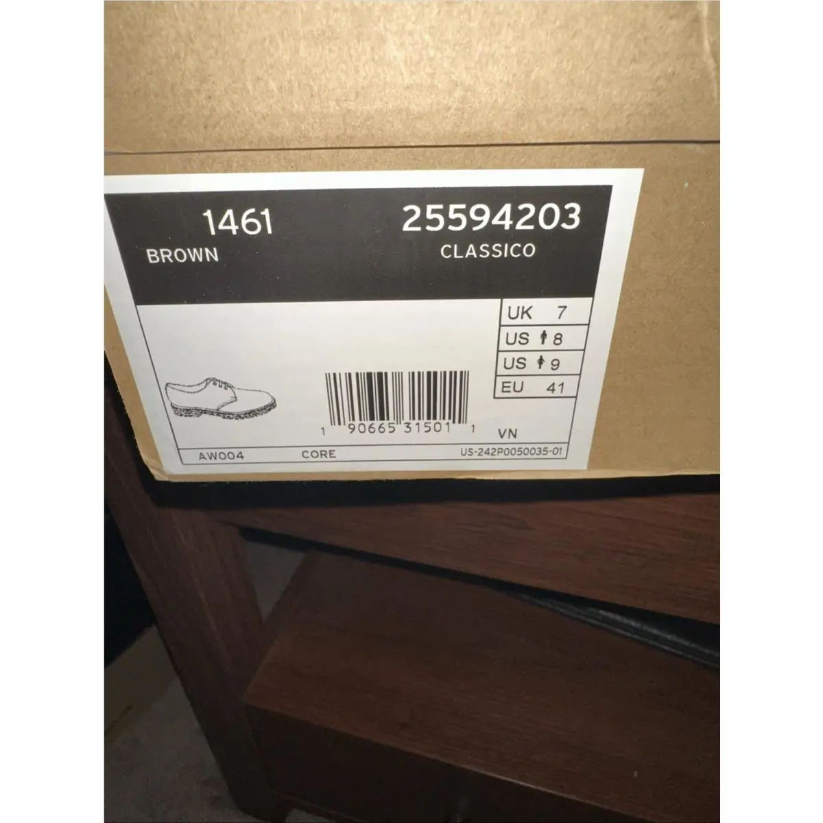 Dr. Martens shoes - 25594203 - 25594203 - Brown (UPC: 0190665315011) 6